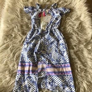summer patterned dress!